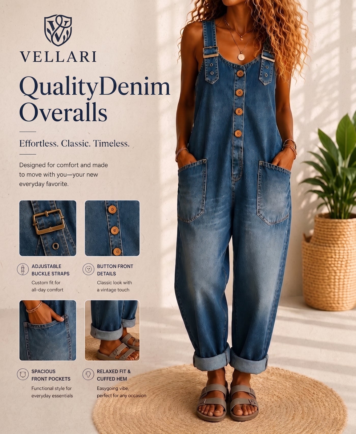 Vellari - QualityDenim Overall